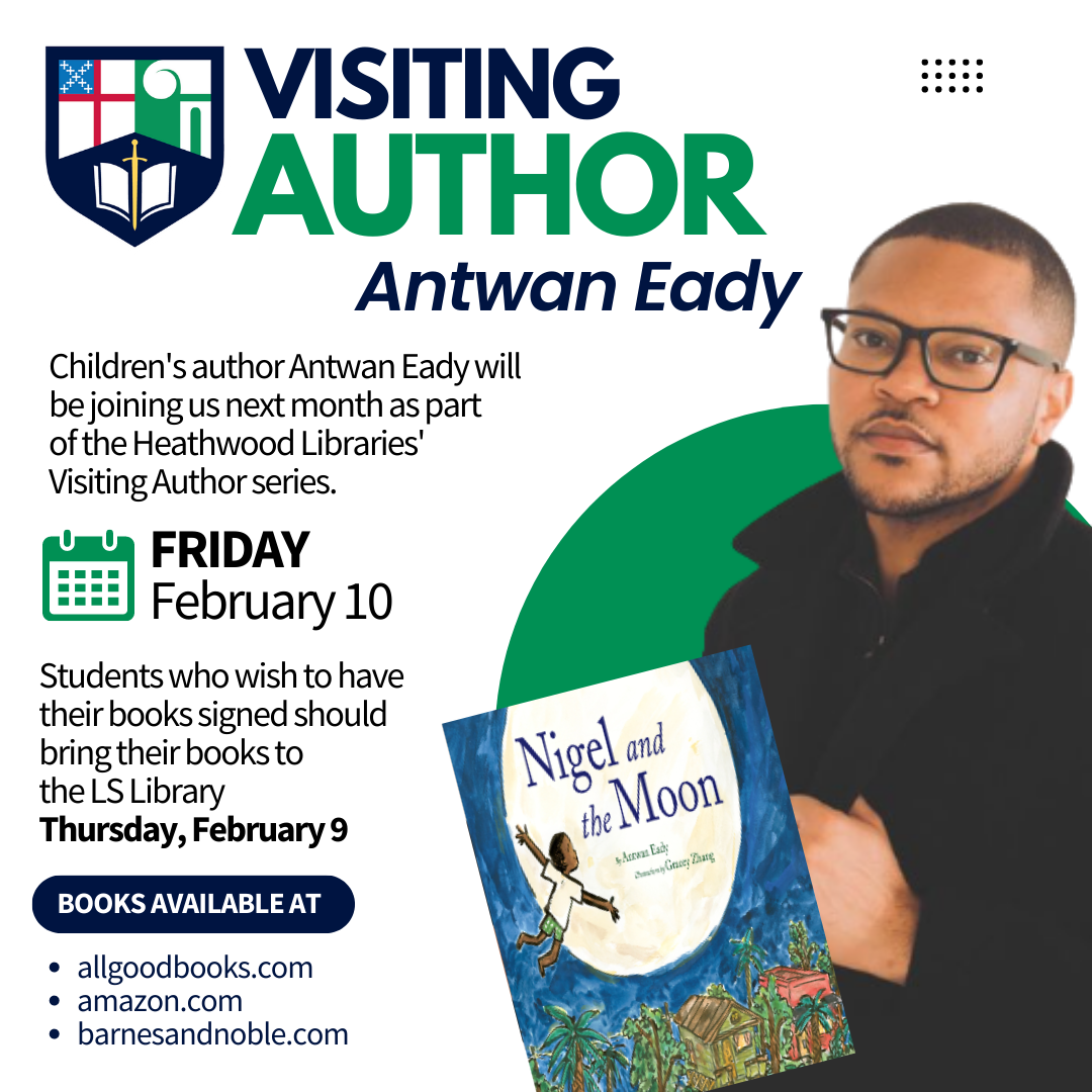 Visiting Author Antwan Eady